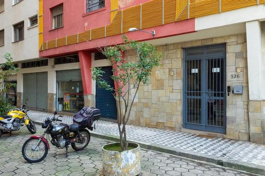 Entrada de apartamento à venda com 1 quarto, 49m² em Liberdade, São Paulo
