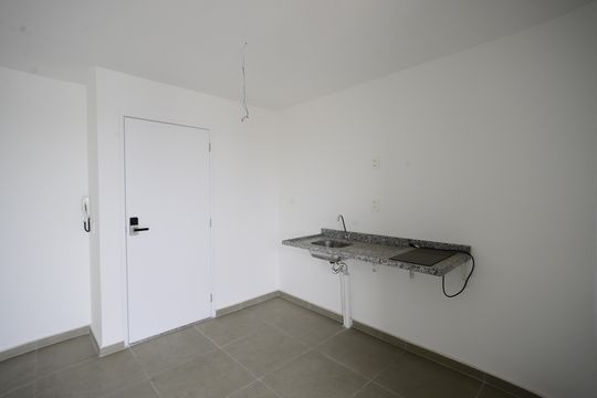 Cozinha de kitnet/studio para alugar com 1 quarto, 29m² em Vila Mariana, São Paulo