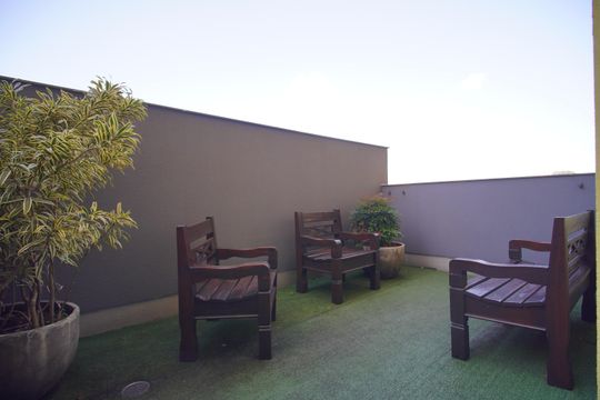 Terraço 2 de kitnet/studio para alugar com 1 quarto, 35m² em Centro, Novo Hamburgo