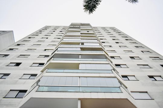 Fachada de apartamento à venda com 3 quartos, 116m² em Vila Monte Alegre, São Paulo