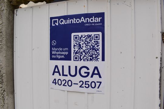 Plaquinha de casa para alugar com 2 quartos, 63m² em Abranches, Curitiba