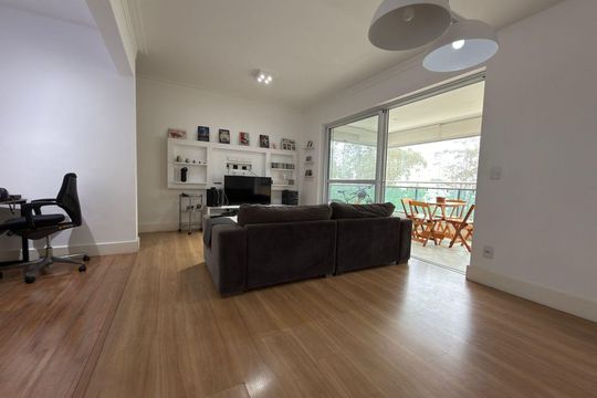 Sala de apartamento para alugar com 3 quartos, 94m² em Vila Andrade, São Paulo