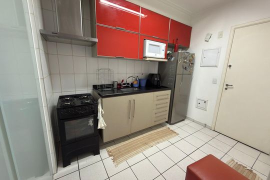 Cozinha de apartamento para alugar com 3 quartos, 94m² em Vila Andrade, São Paulo