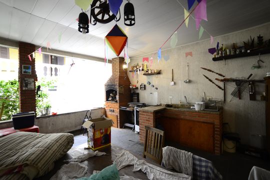 Área comum - Churrasqueira de casa à venda com 3 quartos, 248m² em Vila Monumento, São Paulo