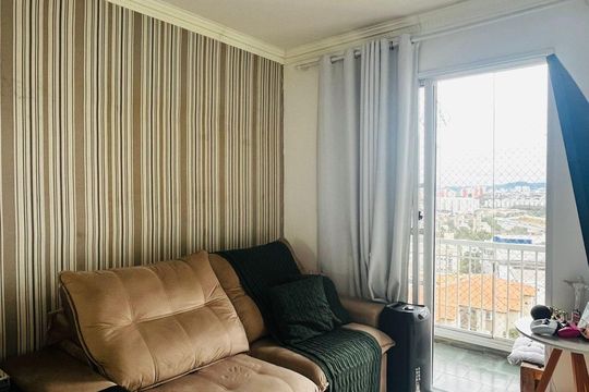 Sala de apartamento à venda com 2 quartos, 48m² em Santa Maria, Osasco