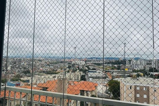Varanda da Sala de apartamento à venda com 2 quartos, 48m² em Santa Maria, Osasco