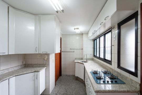 Cozinha de apartamento para alugar com 3 quartos, 117m² em Vila Clementino, São Paulo