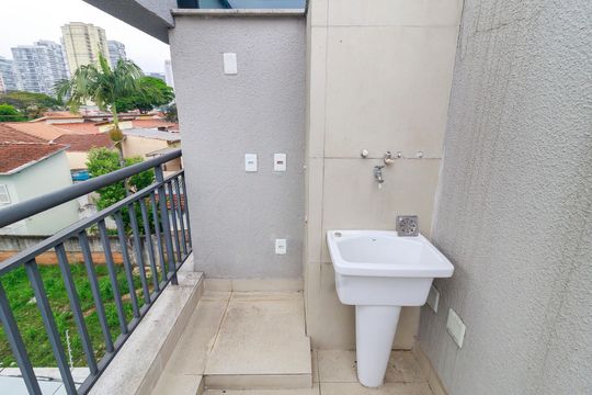 Área de Serviço de casa de condomínio à venda com 3 quartos, 107m² em Brooklin Novo, São Paulo