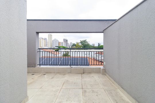 Terraço de casa de condomínio à venda com 3 quartos, 107m² em Brooklin Novo, São Paulo