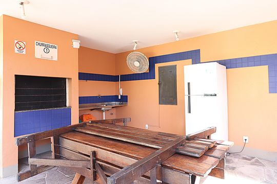 Área comum - Churrasqueira 1 de apartamento à venda com 2 quartos, 62m² em Jardim Carvalho, Porto Alegre