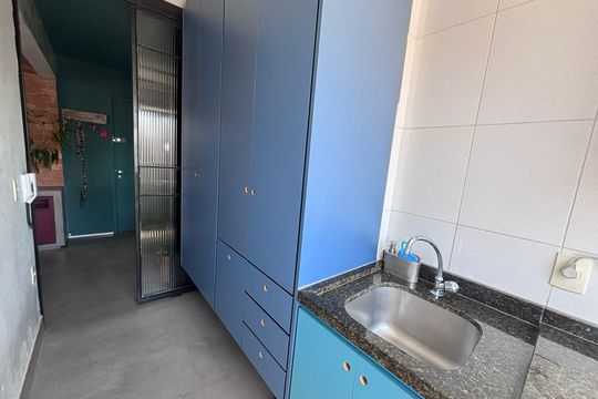 Área de Serviço de apartamento à venda com 2 quartos, 62m² em Vila Bertioga, São Paulo