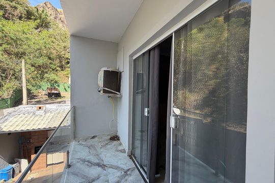 Varanda da Suíte 3 de casa de condomínio à venda com 5 quartos, 300m² em Jacarepaguá, Rio de Janeiro