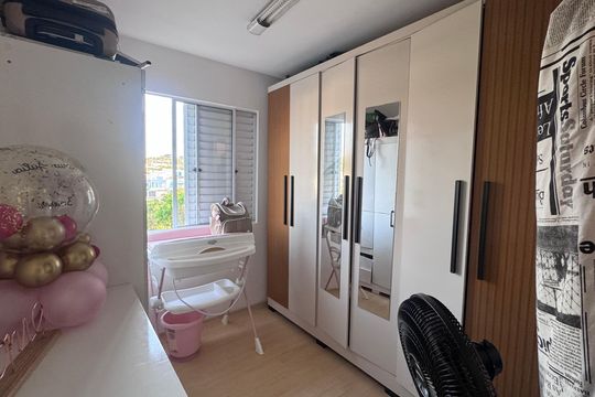 Quarto 2 de apartamento à venda com 2 quartos, 5m² em Jardim Ipaussurama, Campinas