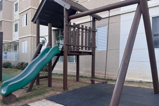 Área comum - Playground de apartamento à venda com 2 quartos, 5m² em Jardim Ipaussurama, Campinas
