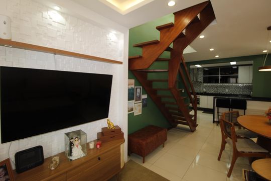 Sala de apartamento à venda com 3 quartos, 145m² em Jardim Itu, Porto Alegre