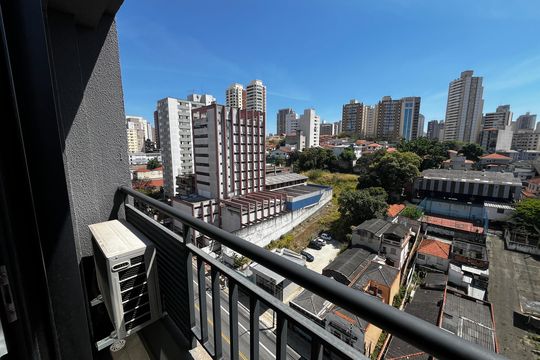 Varanda de kitnet/studio à venda com 1 quarto, 26m² em Santana, São Paulo