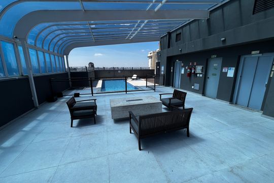 Área comum - Piscina de kitnet/studio à venda com 1 quarto, 26m² em Santana, São Paulo