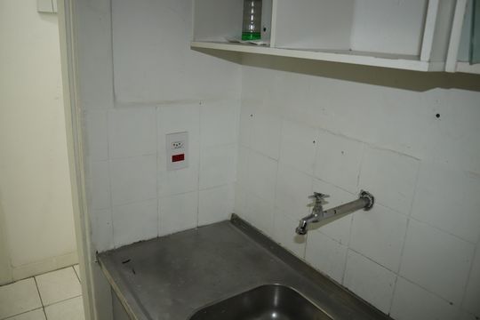 Cozinha de kitnet/studio para alugar com 1 quarto, 40m² em Vila Buarque, São Paulo