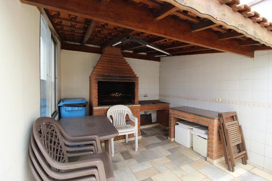 Área Comum - Churrasqueira de apartamento à venda com 2 quartos, 121m² em Indianópolis, São Paulo