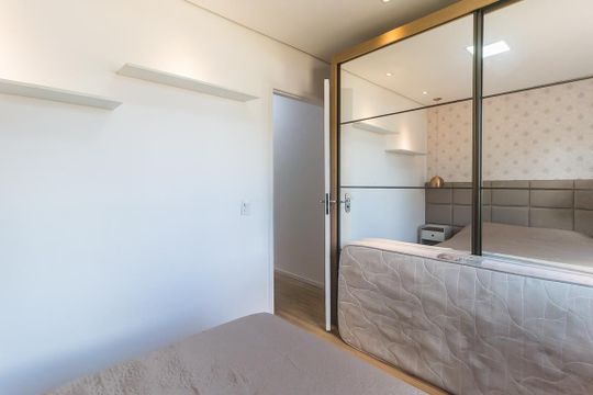 Quarto 1 de casa de condomínio para alugar com 2 quartos, 75m² em Vila Sao Paulo, Mogi das Cruzes