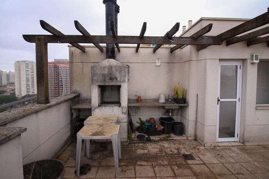 Terraço de apartamento à venda com 3 quartos, 137m² em Vila Santa Clara, São Paulo