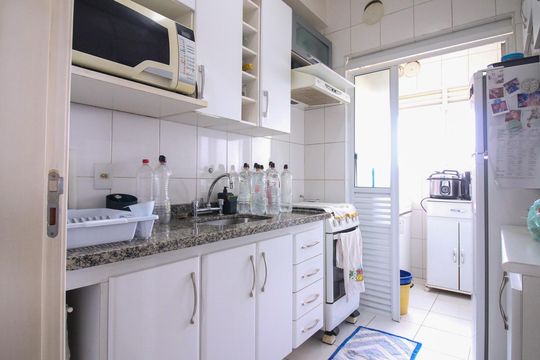 Cozinha de apartamento à venda com 3 quartos, 137m² em Vila Santa Clara, São Paulo