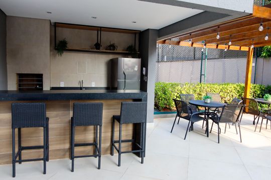 Área comum - Churrasqueira de apartamento à venda com 2 quartos, 62m² em Bela Vista, Osasco