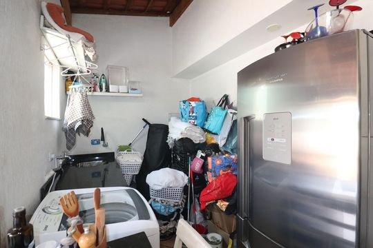Área de Serviço de apartamento à venda com 2 quartos, 100m² em Jardim Ana Maria, Santo André