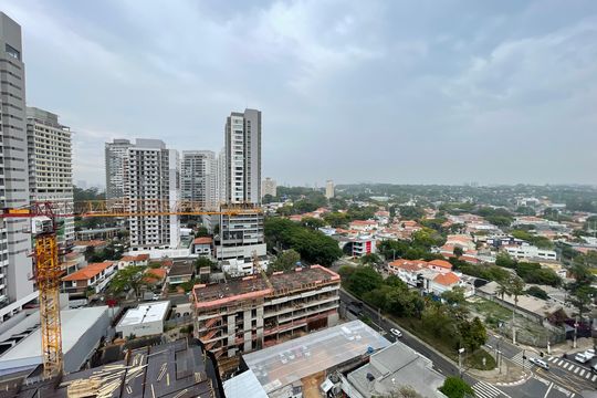 Vista Varanda do Studio de apartamento para alugar com 1 quarto, 28m² em Butantã, São Paulo