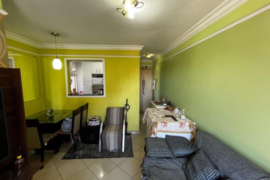 Sala de apartamento à venda com 2 quartos, 54m² em Vila Amélia, São Paulo