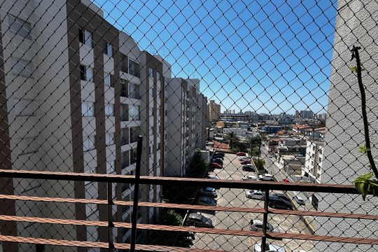 Varanda da Sala de apartamento à venda com 2 quartos, 54m² em Vila Amélia, São Paulo