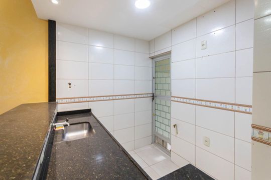 Cozinha de apartamento à venda com 2 quartos, 32m² em Riachuelo, Rio de Janeiro