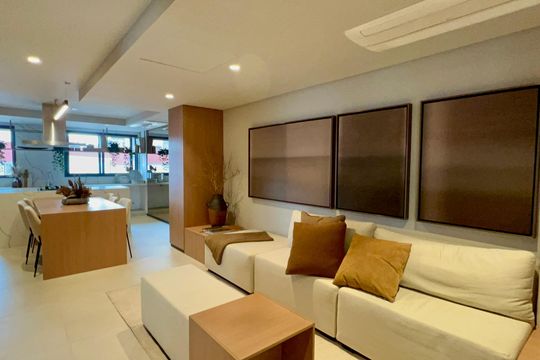 Área comum de apartamento à venda com 1 quarto, 41m² em Jardins, São Paulo