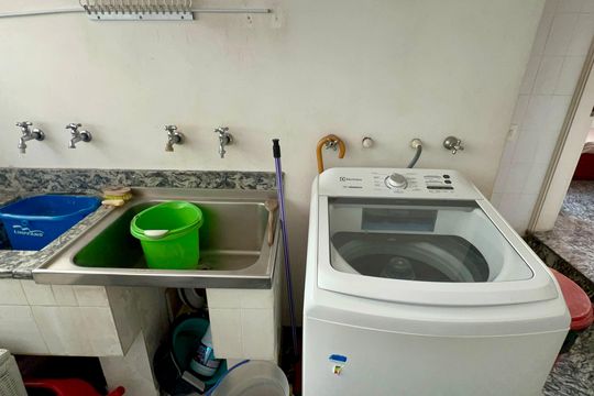 Área de Serviço de apartamento à venda com 3 quartos, 360m² em Jardim Paulista, São Paulo