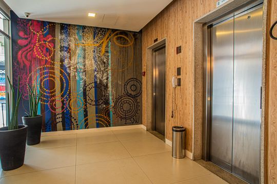 Área comum - Elevadores de kitnet/studio à venda com 1 quarto, 24m² em Consolação, São Paulo