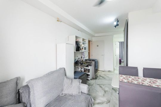 Sala de apartamento para alugar com 1 quarto, 32m² em Imperial de São Cristóvão, Rio de Janeiro