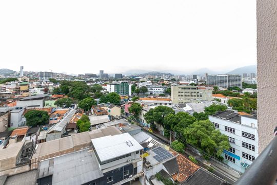 Varanda da Sala de apartamento para alugar com 1 quarto, 32m² em Imperial de São Cristóvão, Rio de Janeiro