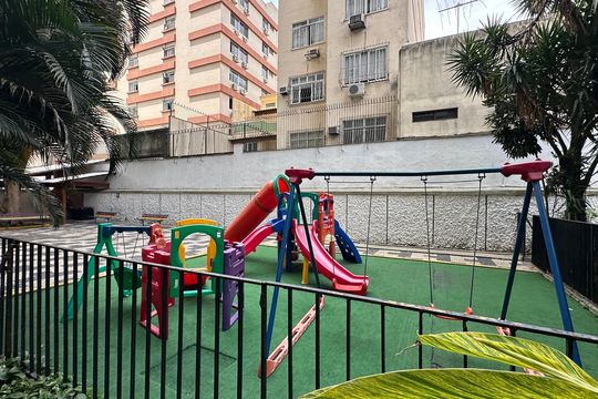 Área comum de apartamento à venda com 4 quartos, 300m² em Laranjeiras, Rio de Janeiro