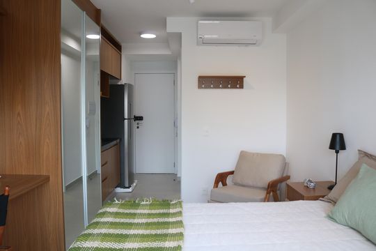 Studio de kitnet/studio para alugar com 1 quarto, 24m² em Perdizes, São Paulo