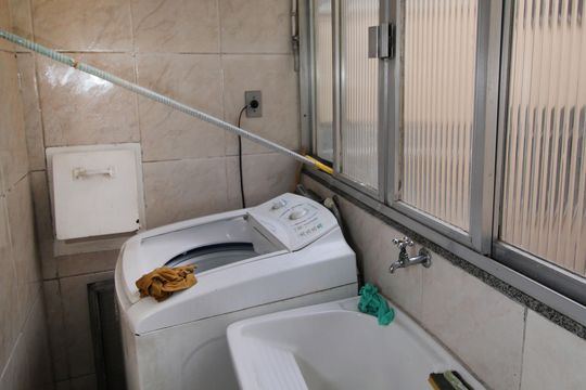 Área de Serviço de apartamento à venda com 2 quartos, 55m² em Vicente de Carvalho, Rio de Janeiro