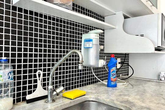 Cozinha de apartamento à venda com 2 quartos, 53m² em Parque Jabaquara, São Paulo