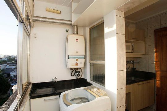 Área de Serviço de apartamento para alugar com 1 quarto, 50m² em Santana, Porto Alegre