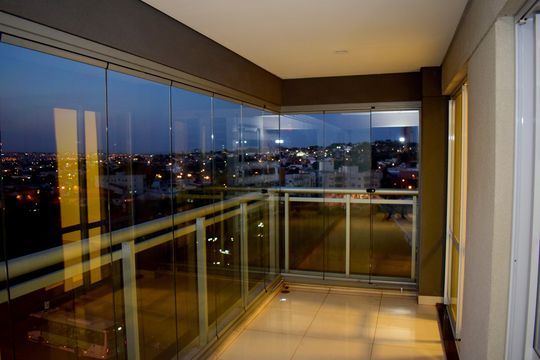 Varanda de apartamento para alugar com 1 quarto, 55m² em Vila Ana Maria, Ribeirão Preto