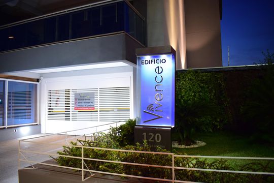 Fachada do Prédio de apartamento para alugar com 1 quarto, 55m² em Vila Ana Maria, Ribeirão Preto