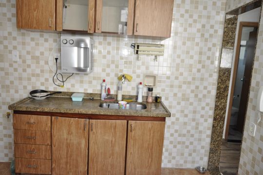 Cozinha de apartamento à venda com 3 quartos, 66m² em Engenho Novo, Rio de Janeiro