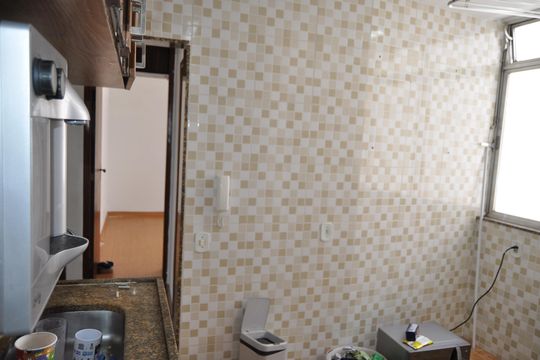 Cozinha de apartamento à venda com 3 quartos, 66m² em Engenho Novo, Rio de Janeiro
