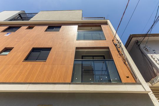 Fachada  de apartamento à venda com 1 quarto, 27m² em Penha de França, São Paulo