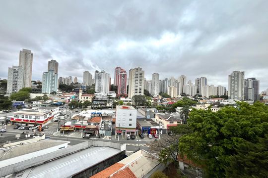 Vista da Sala de apartamento à venda com 3 quartos, 75m² em Vila Nova Caledonia, São Paulo