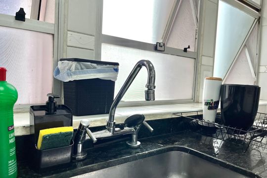 Cozinha de apartamento à venda com 3 quartos, 75m² em Vila Nova Caledonia, São Paulo