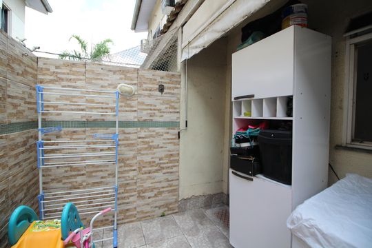 Área de Serviço de casa de condomínio à venda com 2 quartos, 70m² em Taquara, Rio de Janeiro